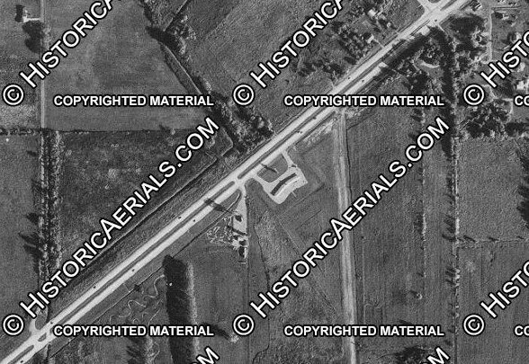 Dandee Drive-In - 1973 Aerial